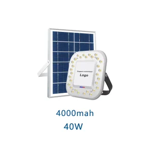 Outdoor Stadium Solar LED Floodlight IP65 with 40W 300W Power Options 50000 Hours Lifespan CE Certified