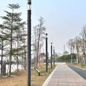 Outdoor Street Lights with Cameras Road Monitoring and Lighting Integrated Street Lamps