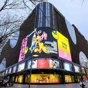 Outdoor Video Wall Advertising LED Display Screen Energy Saving Die casting Aluminum LED Cabinet High Brightness LED Billboard