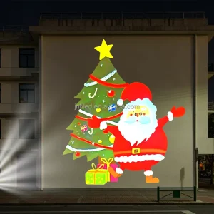 Outdoor Wall Giant Holiday Advertising Projection Lights for Shopping Malls Gardens Streets