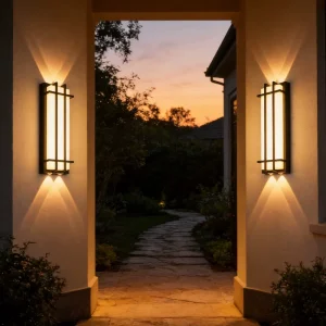 Outdoor Wall Lights Exterior Wall Mounted Waterproof LED Porch Sconce Patio Garden Residential Fixture IP65 Waterproof