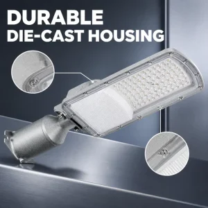 Outdoor Waterproof AC IP65 Aluminum Alloy 50W-200W SMD LED Road Street Light