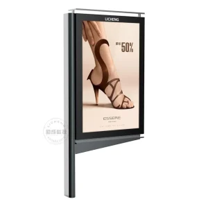Outdoor Waterproof Aluminum Static Light Box LED Backlit Billboard