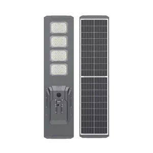 Outdoor Waterproof IP65 400W LED Integrated Solar Panel Street Light with LiFePO4 Battery for Road Garden & Landscape Use
