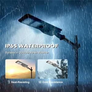 Outdoor Waterproof IP65 60W 120W 180W SMD All in One Solar LED Street Light with Remote Control for Road Aluminum