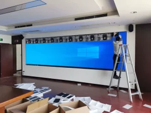 P1.53 Custom LED Display Light Box Reusable Aluminum Frame SEG Frameless Advertising for Trade Show Promotion Backdrop Elevator