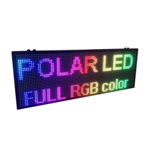 P10 Scrolling LED Sign Programmable Outdoor Digital Signs for Business Electronic Message Board Wifi Control Display