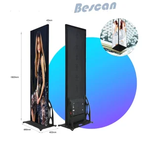 P2 P2.5 P3 Light Box Slim Thin Advertising LED Lighting Display Light Poster Frame