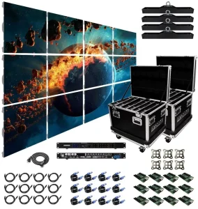 P2.6 P2.9 P3.9 Indoor Outdoor Selective Modular Curved Exhibition Booth Stage Screen Panel Rental LED Display