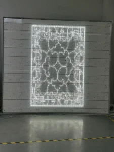 P20B Animated LED Fabric Light Box Dynamic Advertising Panel with UV Soft Film Flashing Light Effects