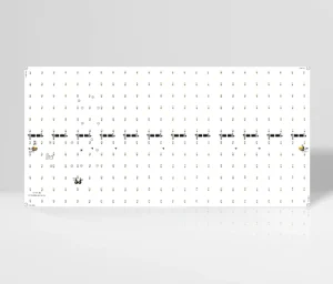 P30 30mm Pixel Pitch Monochrome Pure White LED Panel Indoor Outdoor LED Display Screen