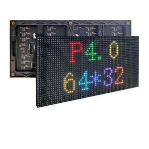 P4 SMD Full Color HD Indoor Advertising LED Display Module with Graphics Text for Elevator Retail Store Shopping Mall