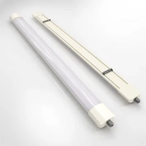 P65 LED Wannenleuchte Feuchtraumleuchte UKCA Batten Light Non corrosive Tri proof Fitting 110lm/W AC220V 240V Fast Installation
