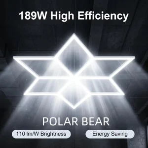 PB Professional Car Wash Bay LED Ceiling Light PB ZT6110 High CRI Workshop Garage Panel Light 2.4m Modular Grid Design OEM ODM