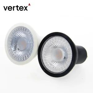 PC Mini SMD LED Spotlight Lamp 5W 4000K Gu10 DC240-260V 480-500lm 60 Beam Angle 0-100% Dimming Modern Home Office