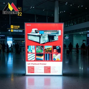 PET Film Light Box Ultra Thin LED PET Film Light Box for Indoor Commercial Advertising