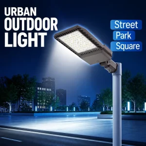 PF0.95 LED Street Light Outdoor SMD Anti Glare Road Lighting Fixture for City Main Road Residential Sidewalk Project OEM