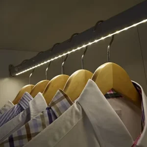 PIR Motion Sensor LED Closet Wardrobe Cabinet Lights Modern Aluminium