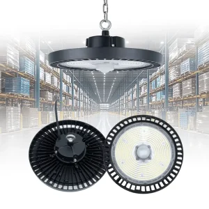 PMW Dimming Smart UFO LED High Bay Light 200W 30000LM AC100 277V Waterproof in Aluminum Fixture for Commercial Warehouse