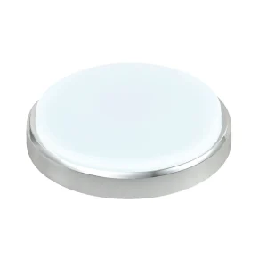 PP+ABS High Quality Wood Silver Tri-proof Ceiling Light White Black Bulkhead Gold Sliver Light Ip54 Ceiling Bulkhead Luminaire