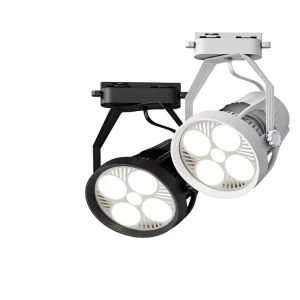 Par30 Stainless Steel Modern Minimalist Commercial LED Track Spotlight 3000K 6000K Color Temp High CRI 80 89 for Clothing