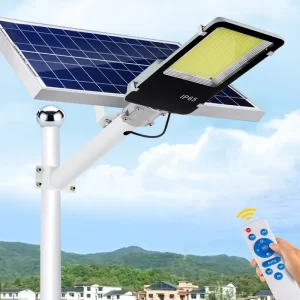 Parking Lot Courtyard Street Lighting 50W 100W 150W 200W LED Outdoor Waterproof Solar Street Light