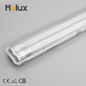 Pass 0.63m Drop Tested Fool proof Wiring IP65 IK08 Waterproof Industrial LED Tri proof Light Temp 3 Year