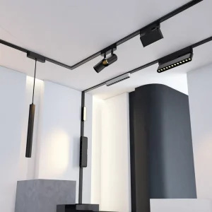 Pendant Black ZigBee Aluminum Cri95 48V LED 10W COB 4mts Tracklight 3CCT Magnetic Track Light 1m Set Suit Australia