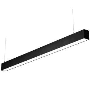 Pendant Linear Lighting White Black Finish Project Different Size Customize 18W 38W 60W 110W Light Customize Office Light