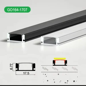 Perfil De Aluminio Led Light Canaleta Para Luz Led Strips Channels Aluminum Profile for Leds