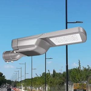 Photocell Sensor Outdoor Commercial Area Street Lighting 60W 9000lm Daylight IP66 Rural LED Street Lighting