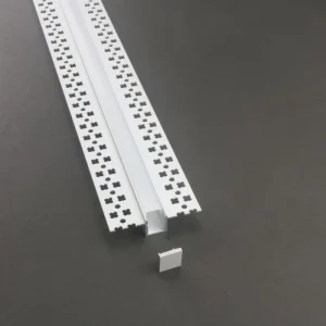 Plaster series Aluminium Profile 52*13mm With PC Cover Clip and Endcaps LS 130