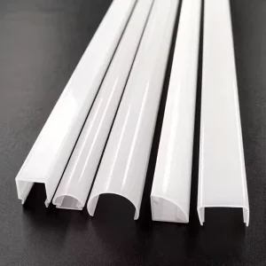 Plastic Extrusion LED Diffuser Profiles