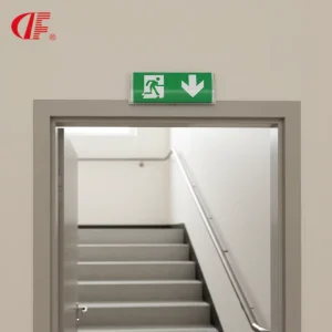 Plastic Waterproof LED Emergency Light and Exit Sign with 3 Hour Backup 2500mAh Battery CE SAA Certified 2 Year Warranty