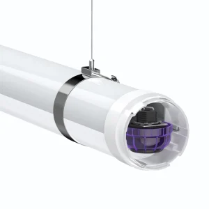 Play and Plug Quick Installation LED IP65 Waterproof Dimmable 5 Year Warranty Industrial Tubular Light for Warehouse 2ft 4ft 5ft