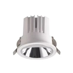 Polarized 9W 10W COB Indoor Downlight Narrow Spot Light Anti Glare Recessed LED Ceiling Spotlight