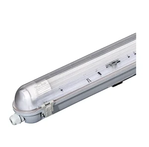 Polycarbonate 4FT LED Tri Proof Light Outdoor IP65 T8 Tube Waterproof Batten Light Fixture