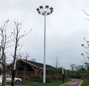 Polygonal 30m Flood Light Mast Pole
