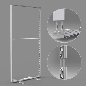 Pop up Led Display Lightboxes Rectangle Hanging Portable Double Side High Brightness Advertising Light Box