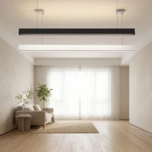 Popular Style Pendant Installation IP20 PC 48W 100 265V Home Office Linkable Ceiling Led Linear Light