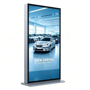 Portable Advertising Light Boxes Oval Fabric High Brightness LED Lights Aluminum Frame PVC Self-Standing Indoor