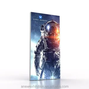 Portable Aluminum Frame LED Stripes Display Light Box Rectangle Shape Indoor Advertising Tool Easy Install High Brightness