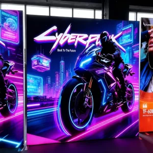 Portable Aluminum Frame Led Advertising Light Boxes Backlit Modular Display Advertising Light Boxes Stand for Trade Show