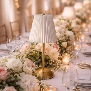Portable Cordless Table Lamp Touch Dimmable USB Rechargeable LED Warm White Decorative Lighting