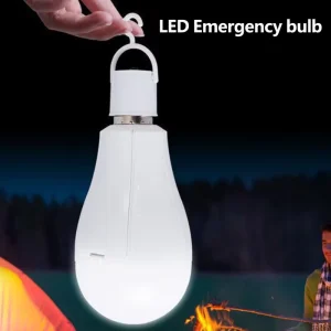 Portable Detachable Battery Emergency LED Bulb Dual 18650 Rechargeable Lamp Indoor Camping Power Failure Light Global Supply