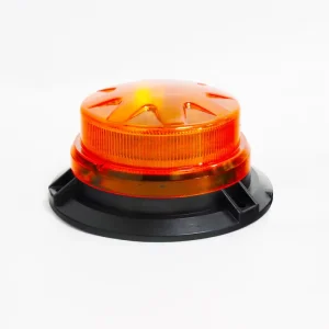 Portable Emergency Warning Light Flashing LED Light PC Material 6000K Daylight Alert Magnetic Base for Road Safety Warning