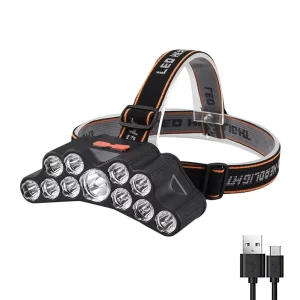 Portable IP65 Waterproof Bright Light Floodlight USB Rechargeable Built In Battery Adjustable Beam High CRI 100 Night Running