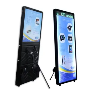 Portable LED Backpack Light Box Battery Operated Walking Billboard for Advertising