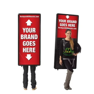 Portable LED Backpack Light Box Movable Billboard Advertising Equipment Walking Advertisements Advertising Light