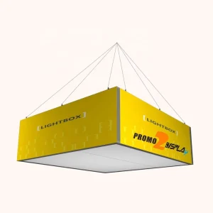 Portable LED Light Box Sign Advertising Fabric Double Sided Illuminated Lightbox